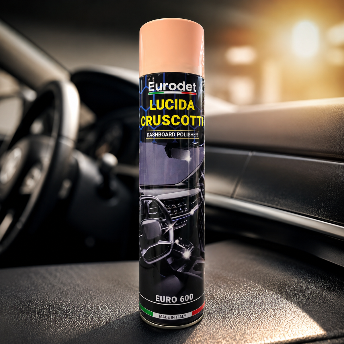 Eurodet Euro 600 Cockpitpflegespray Pesca Pfirsich 600 ml EURODET