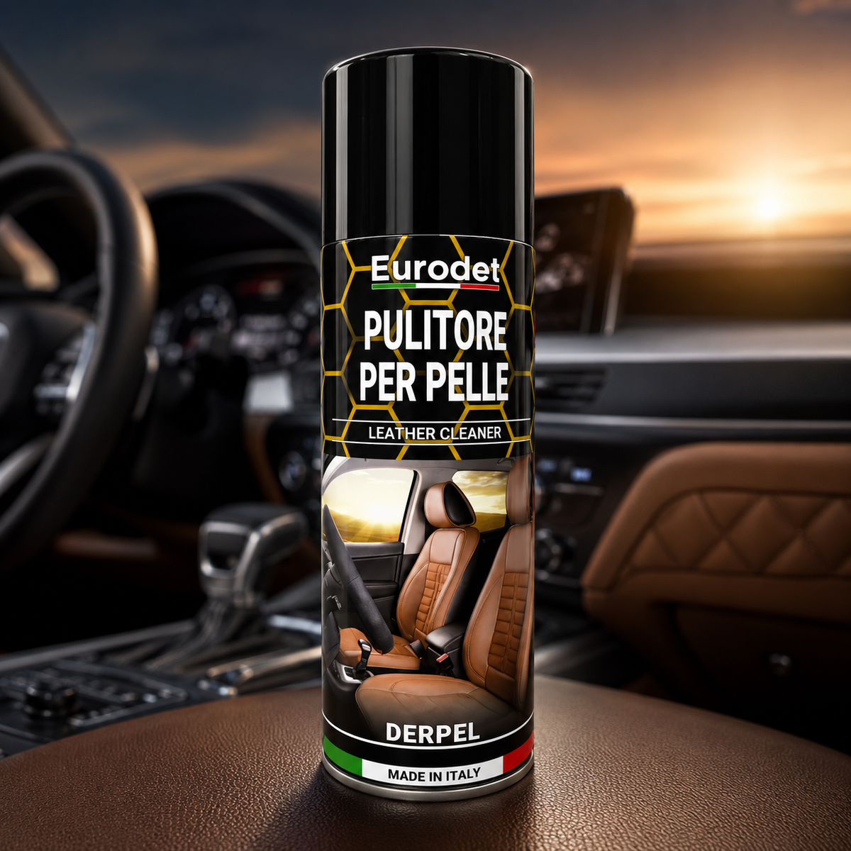 Lederreiniger & Pflegespray für Autositze, Möbel & Accessoires EURODET