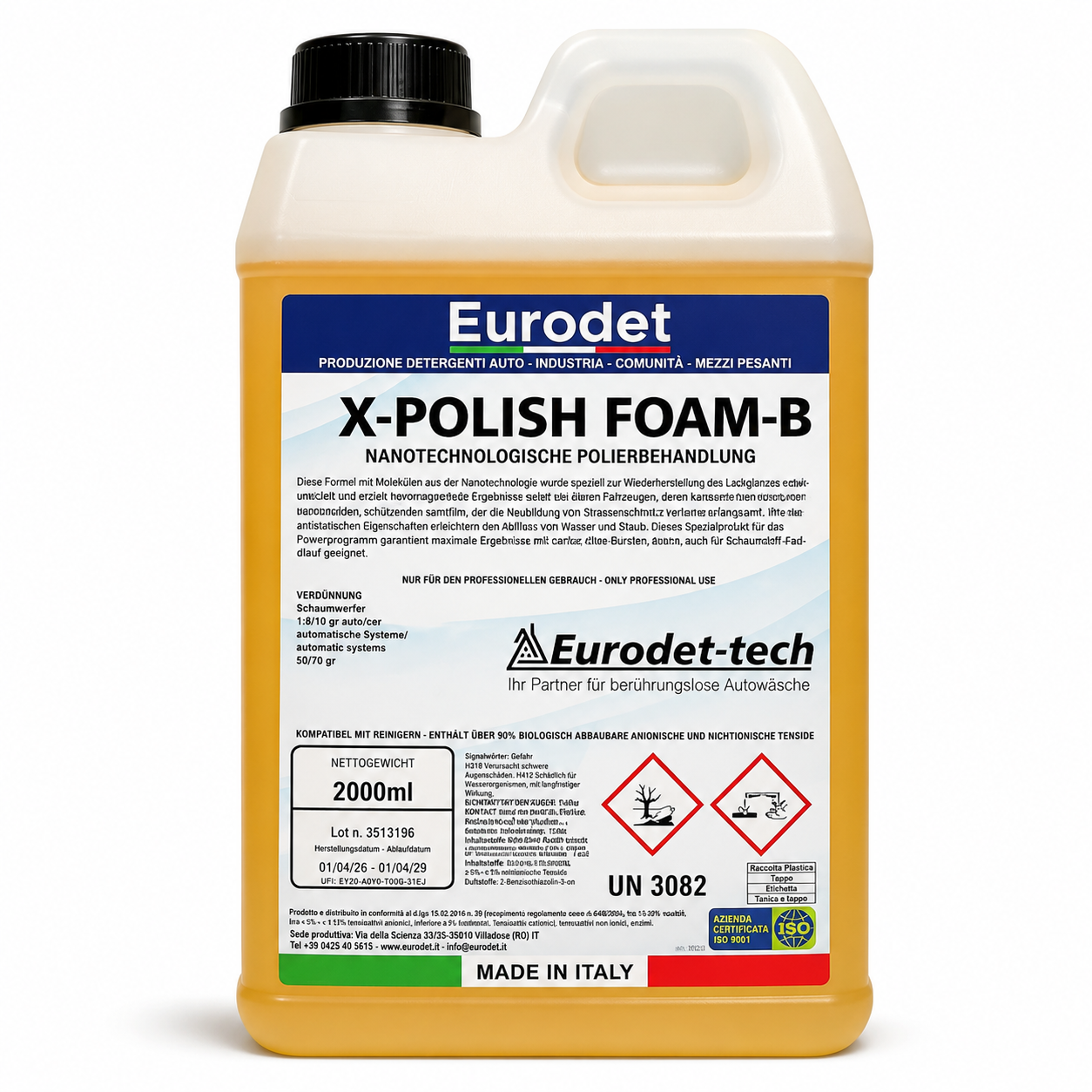 X-Polish Foam B 2 Liter EURODET